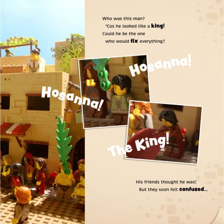 The Easter Story Brick by Brick book - LEGO Easter story - Page 3