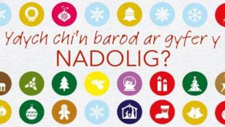 Video thumbnail of Ydych chin barod ar gyfer y Nadolig