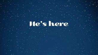 Video thumbnail for He's Here music video